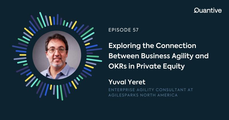 Exploring the Connection Between Business Agility, OKRs and Private Equity - Interview w/ Yuval on the Quantive Dreams with Deadlines Podcast