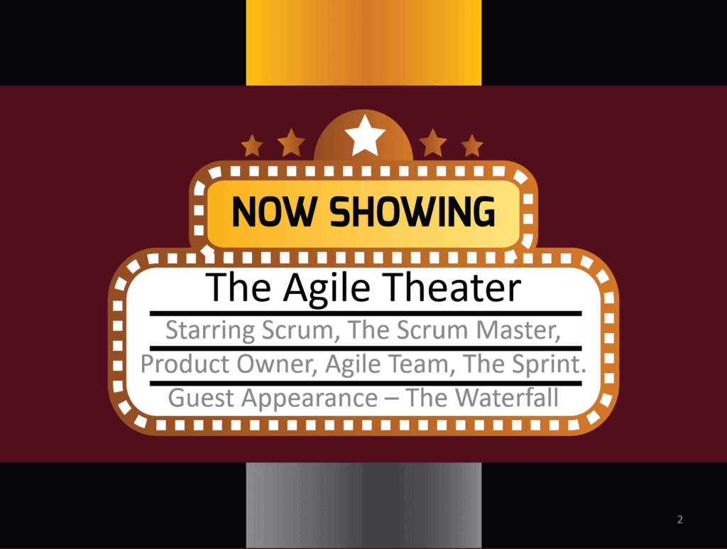 The Agile Theater