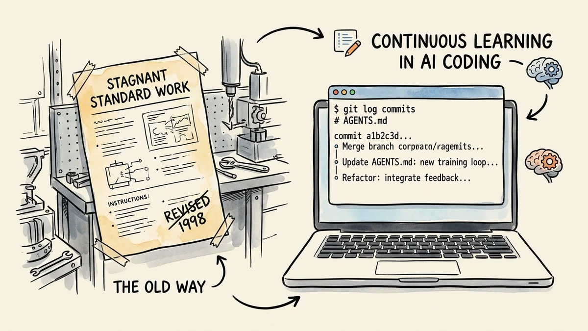 Your Agent Config Is Standard Work. Check How Old It Is.